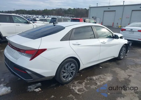 2024 Hyundai Elantra Sel from USA, damaged, VIN KMHLM4DG2RU653544